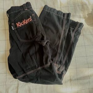 Kickers  Noir Trouser Size 24